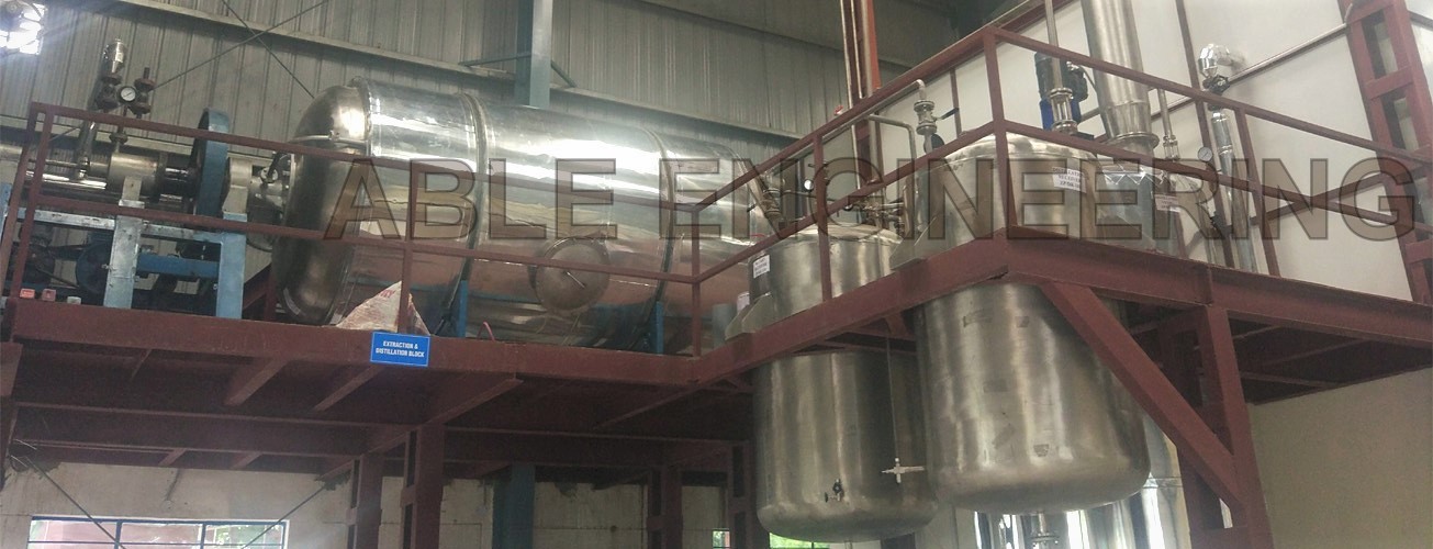 Herbal Extraction Plant